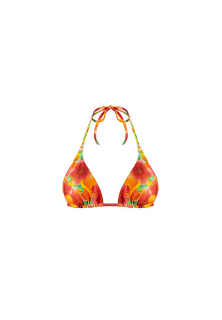 AMBA - Triangle Bikini Top | fiori