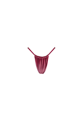 AMIA - Adjustable Bikini Bottom | velvet cherry